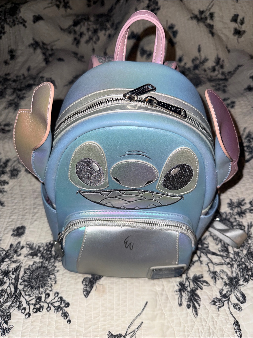 Stitch Platinum Disney Loungefly 100 Years Of Wonder Collection Backpack